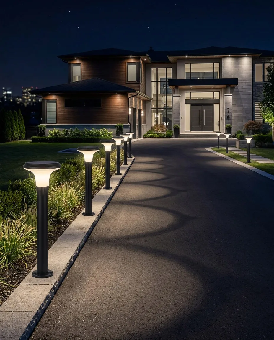 Konik Opal Başlıklı Villa Girişi Direği LND-020