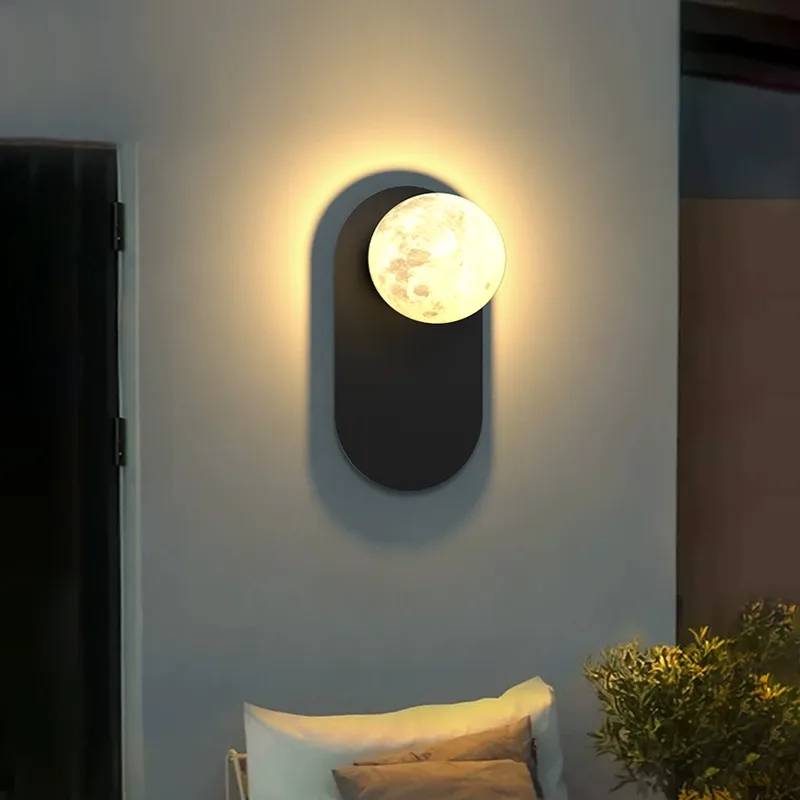 Oval Plakalı Ay Diskli Aplik ORI-094