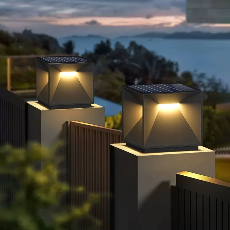 Solar Panelli Kare Sütun Başlığı ORI-003
