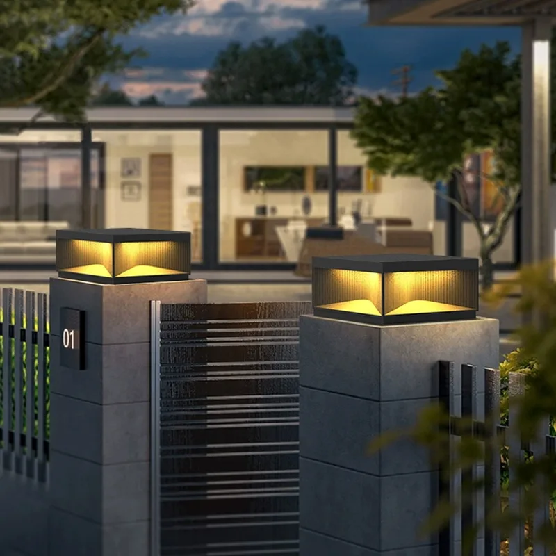 Yarık Işıklı Kare Sütun Başlığı ORI-035